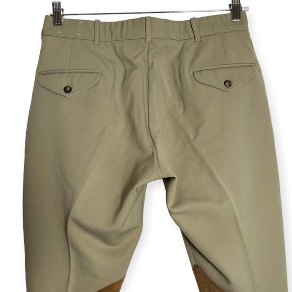 The Tailored Sportsman English Riding Habits Breech SIZE 34 Tan Beige Pants EUC - Picture 10 of 12